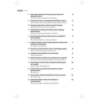 Advancing Women Leadership in Higher Education